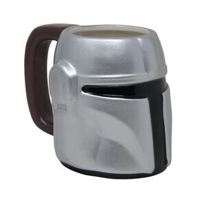 Star Wars SW Mandalorian Ceramic Sculped Mug 2 Pzs Zak! 14.5 onzas
